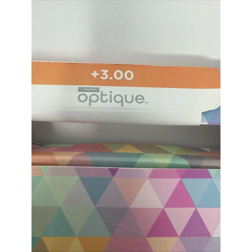 Optique Readers +3.00 3 Pair, One Blue Light Soft Case Cleaning Cloth NEW